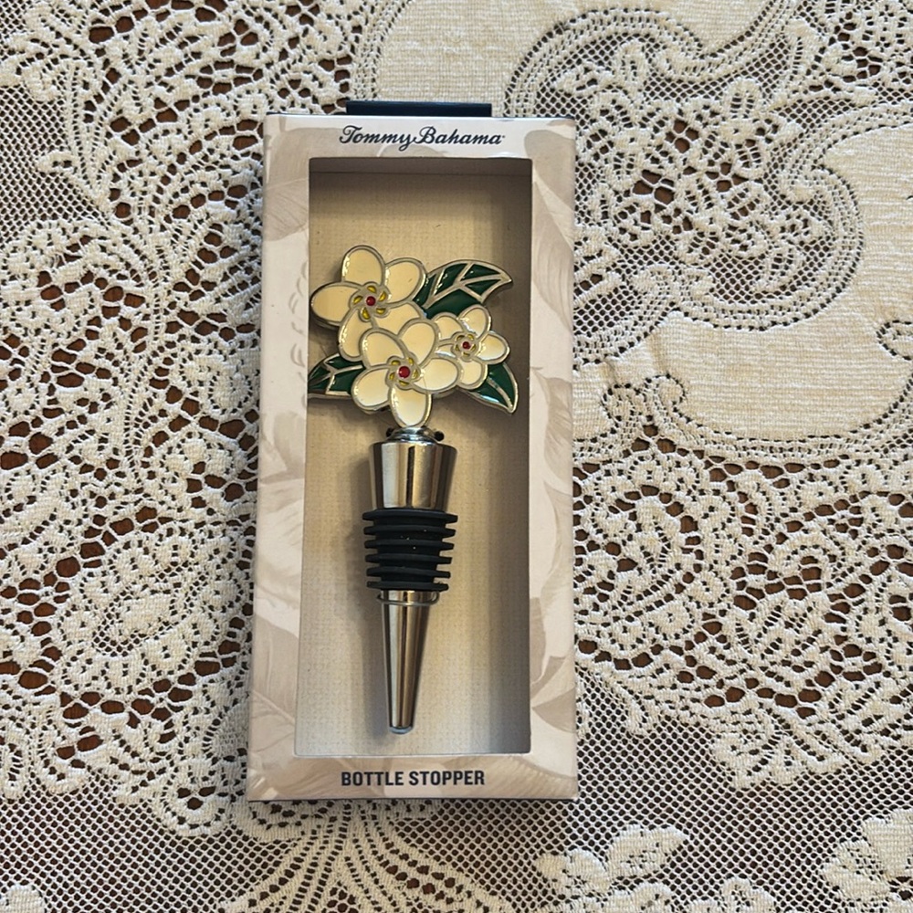 NWT tommy bahama bottle stopper